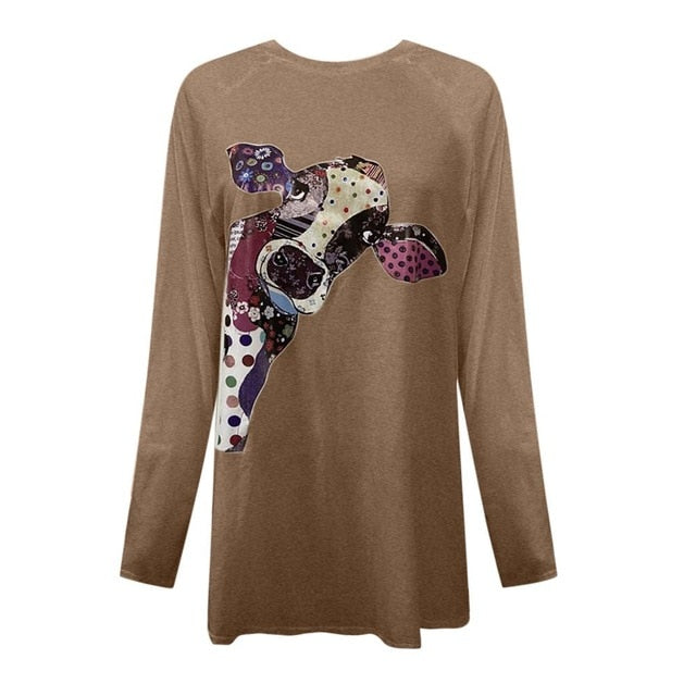 3D Printed Pullover Long Sleeve Women - myfunfarm