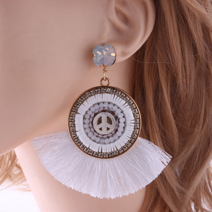 Vintage Bull Earrings Fashion Boho Oorbellen Tassel Long Earrings For Women - myfunfarm