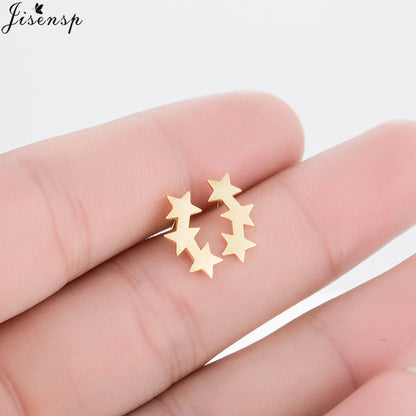 Trendy Jewelry Cute Animal Stud Earrings for Women Kids Fashion Metal Dog Paw Earings Simple Plane Ear Piercing Girls Brincos - myfunfarm