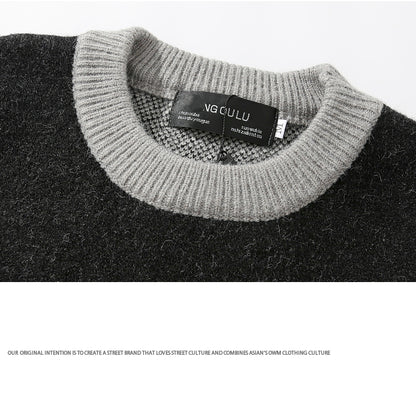 Sheep pattern Streetwear Knitwear Clothing Pullover Oversize - myfunfarm