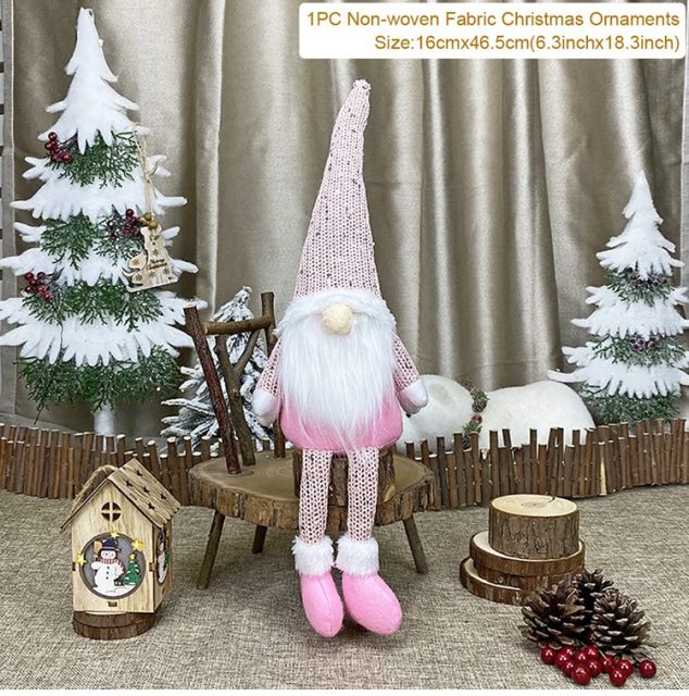 The gnome Doll Merry Christmas Decorations For Home - myfunfarm
