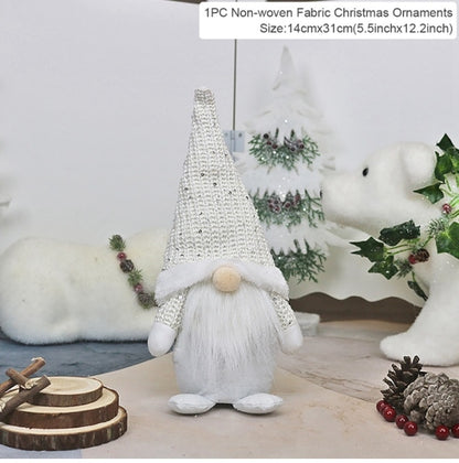 The gnome Doll Merry Christmas Decorations For Home - myfunfarm