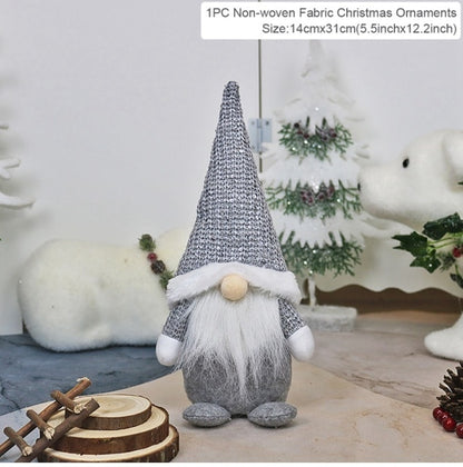 The gnome Doll Merry Christmas Decorations For Home - myfunfarm