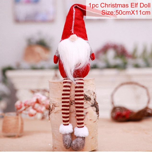 The gnome Doll Merry Christmas Decorations For Home - myfunfarm