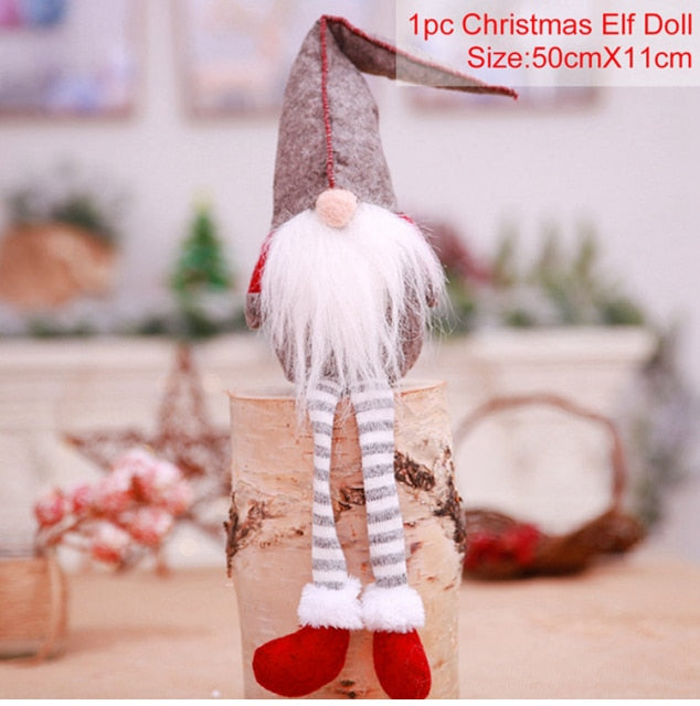 The gnome Doll Merry Christmas Decorations For Home - myfunfarm