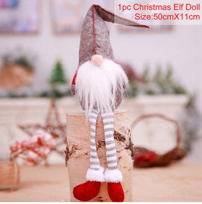 The gnome Doll Merry Christmas Decorations For Home - myfunfarm