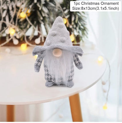 The gnome Doll Merry Christmas Decorations For Home - myfunfarm