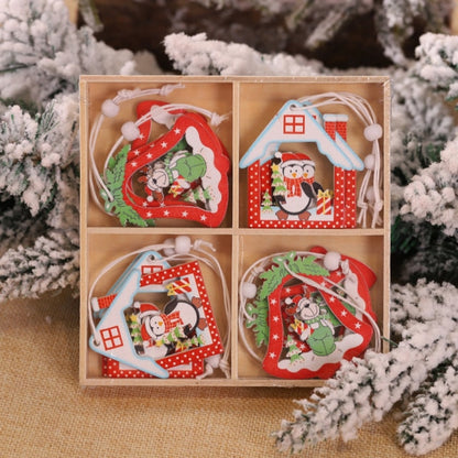 Christmas Decoration Wooden Ornaments - myfunfarm