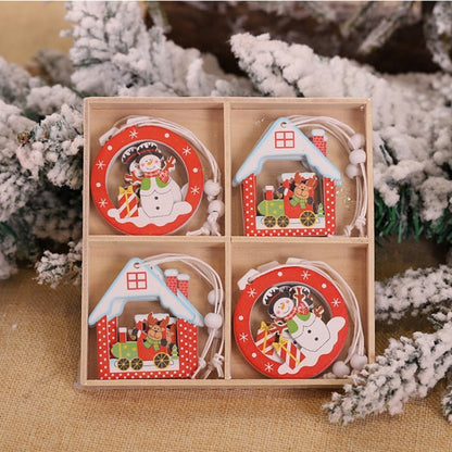 Christmas Decoration Wooden Ornaments - myfunfarm