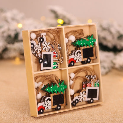 Christmas Decoration Wooden Ornaments - myfunfarm