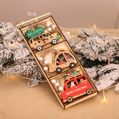 Christmas Decoration Wooden Ornaments - myfunfarm