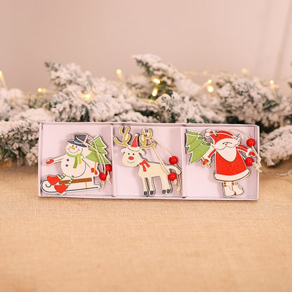 Christmas Decoration Wooden Ornaments - myfunfarm