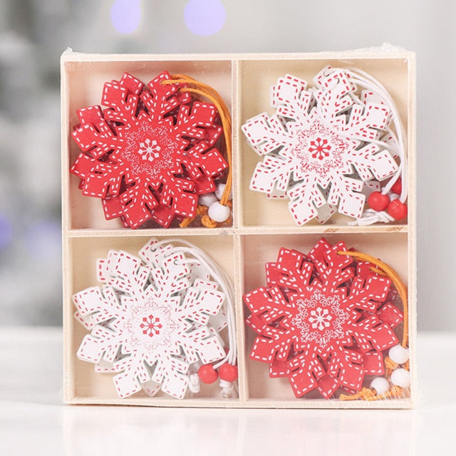 Christmas Decoration Wooden Ornaments - myfunfarm