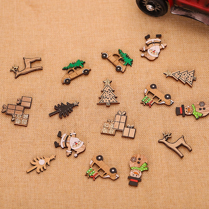 Christmas Decoration Wooden Ornaments - myfunfarm
