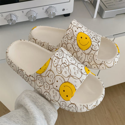 Cute cow pattern slippers summer - myfunfarm