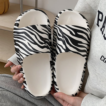 Cute cow pattern slippers summer - myfunfarm