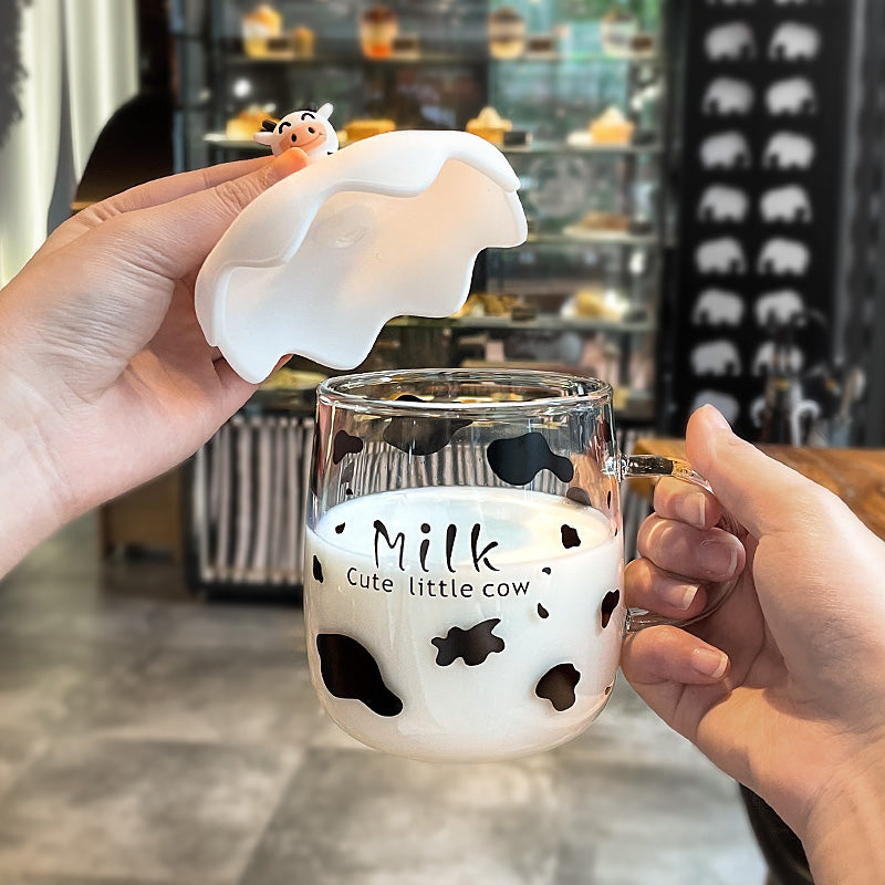 Cute Cow Milk Mug pattern 500ml - myfunfarm