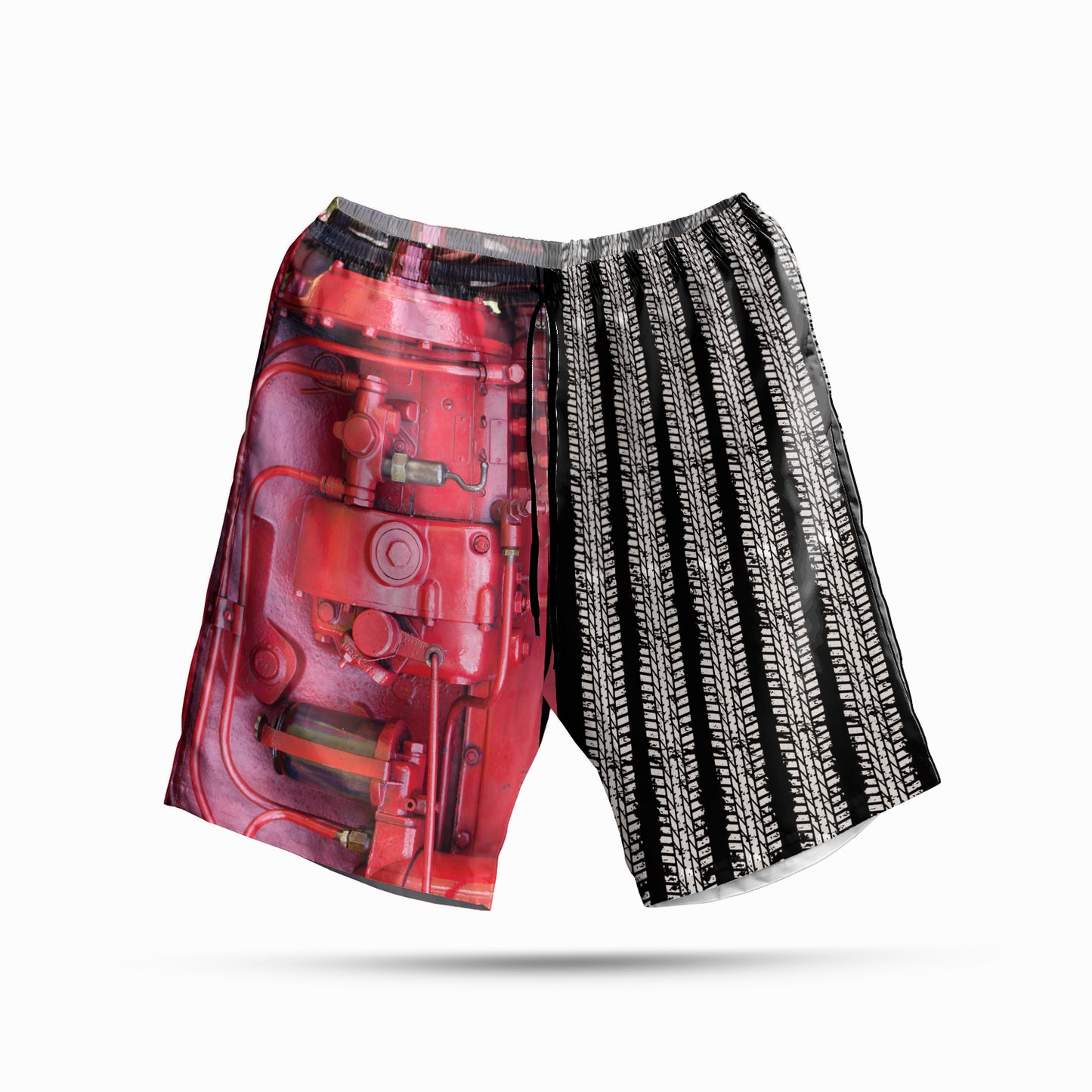 Tractor engine - Hawaiian Shirt and Shorts for adult and youth