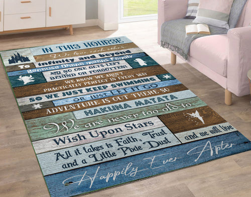 Rug for Your house for happy family - myfunfarm - clothing acceessories shoes for cow lovers, pig, horse, cat, sheep, dog, chicken, goat farmer
