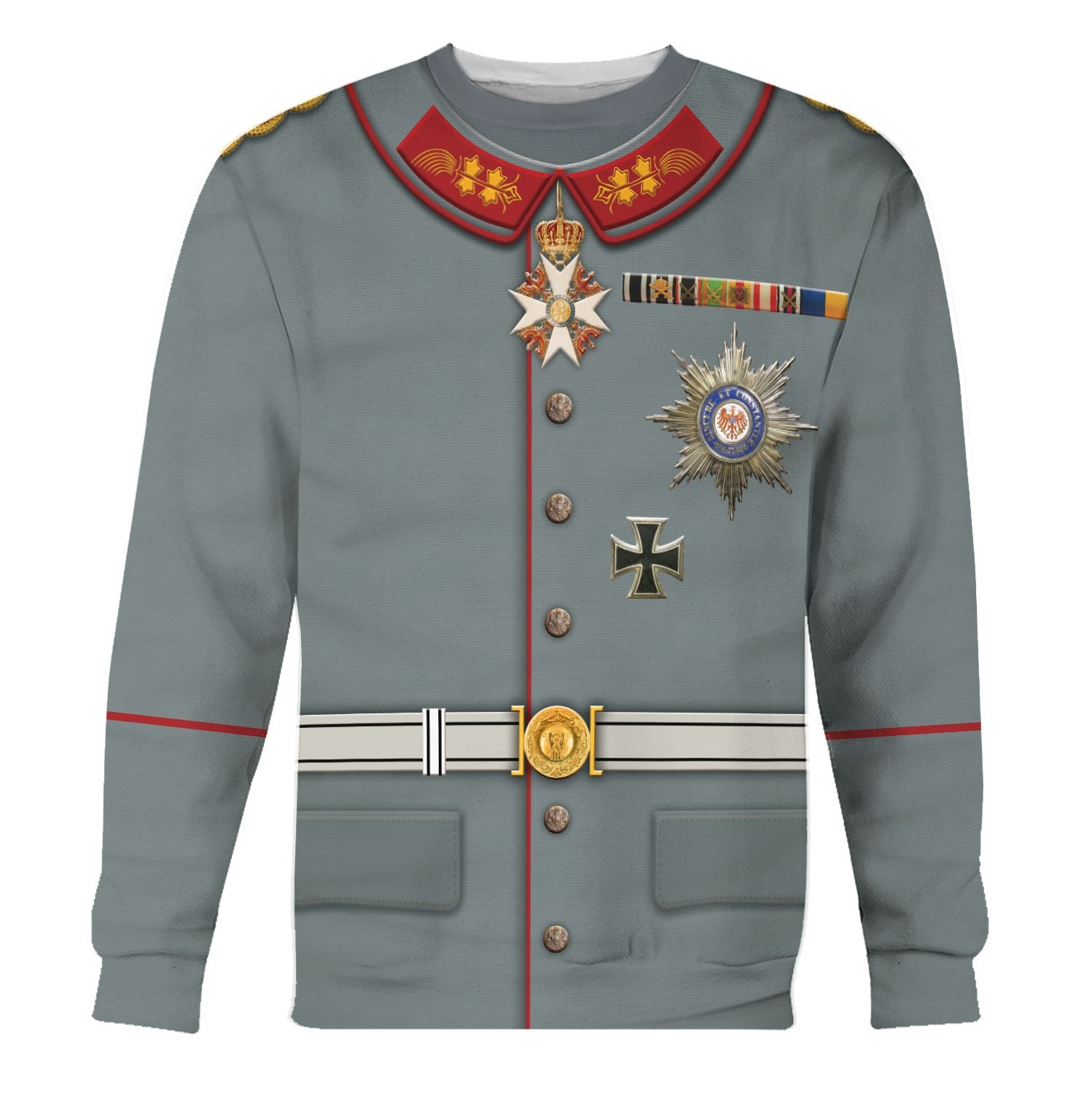 Wilhelm II Former German Emperor Tracksuit - Cosplay Historical Costumes - Apparel - myfunfarm