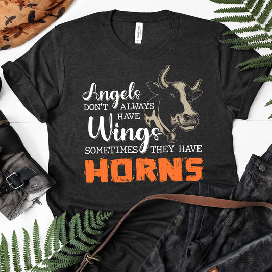 Angels don't always have Wings sometimes they have Horns
